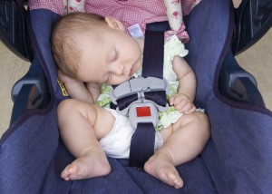 Sound Asleep in Car Seat